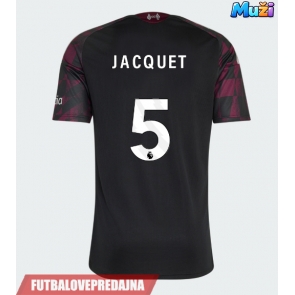 Lacne Muži Futbalové dres Liverpool Jeremy Jacquet #5 2026-27 Krátky Rukáv - Tretina